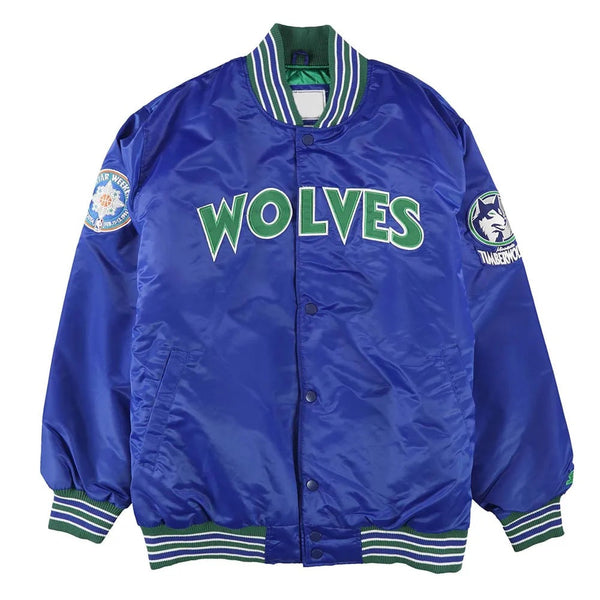 All Star Weekend Minnesota Timberwolves Blue Jacket - The America Jackets