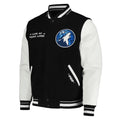 Minnesota Timberwolves City Edition Black Varsity Jacket - The America Jackets